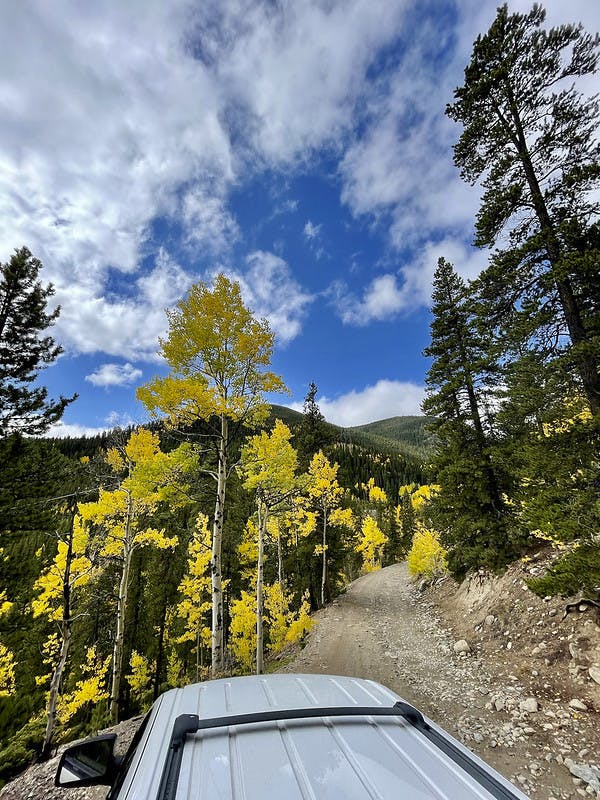 Offroading around Argentine Pass.